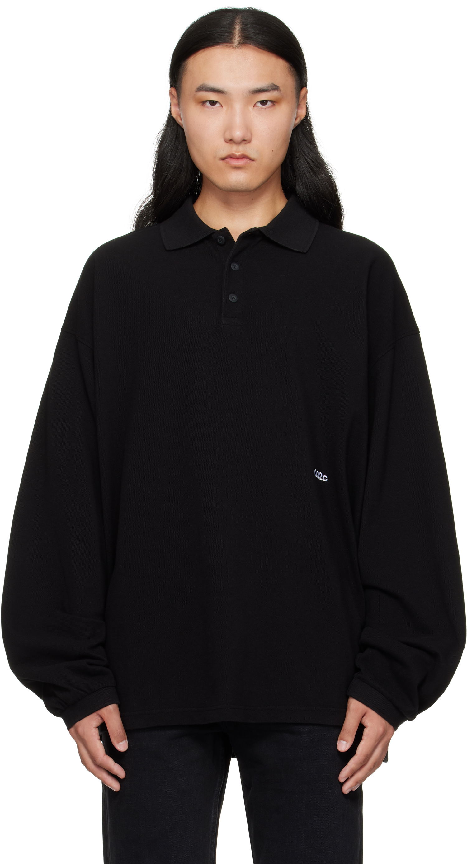 Поло тениска 032C Speed Devil Polo Черно | F25-URC-0479-050, 0