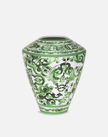 Домашен декор Dolce & Gabbana Dolce & Gabbana Large Amphora Porcelain Vase Зелено | TCC198TCAMZUV011, 1