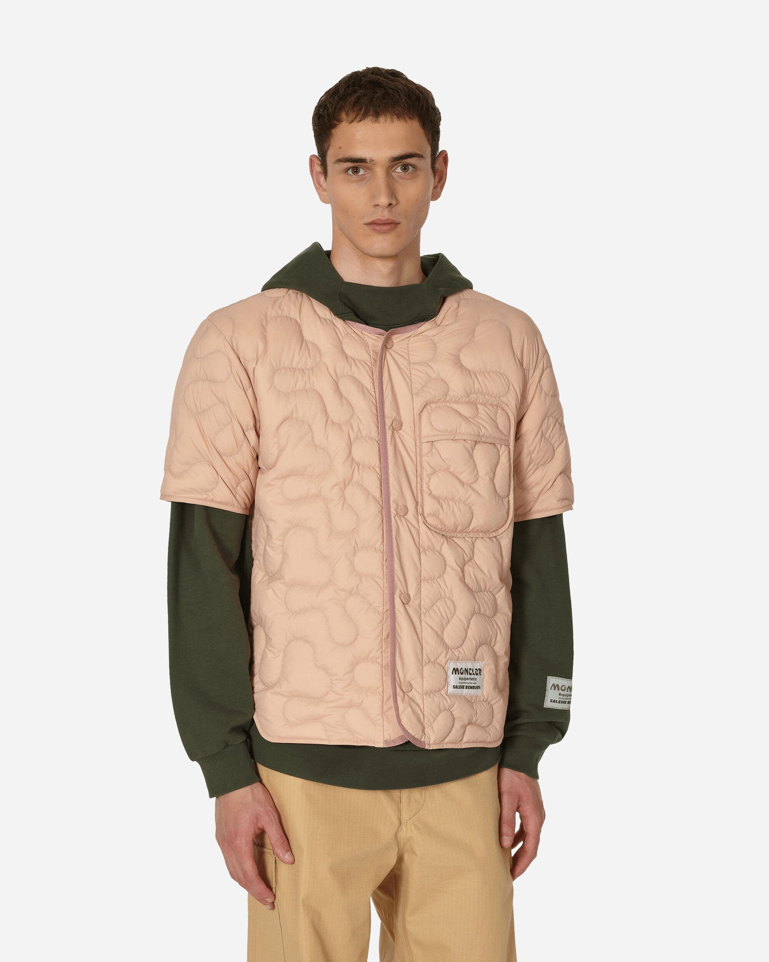 Риза Moncler Salehe Bembury Padded Бежово | 2F00002M3224 51J, 0