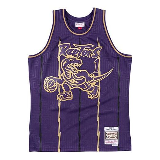 Потник Mitchell & Ness Mitchell & Ness Toronto Raptors Swingman Jersey Лилаво | SMJYBW19065-TRAPURP99TMC, 0