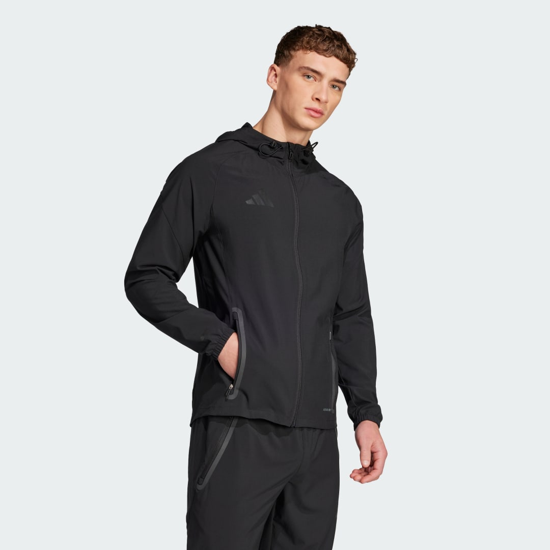 Ветровка adidas Performance Black Travel Competition Jacket Черно | JX9502, 1
