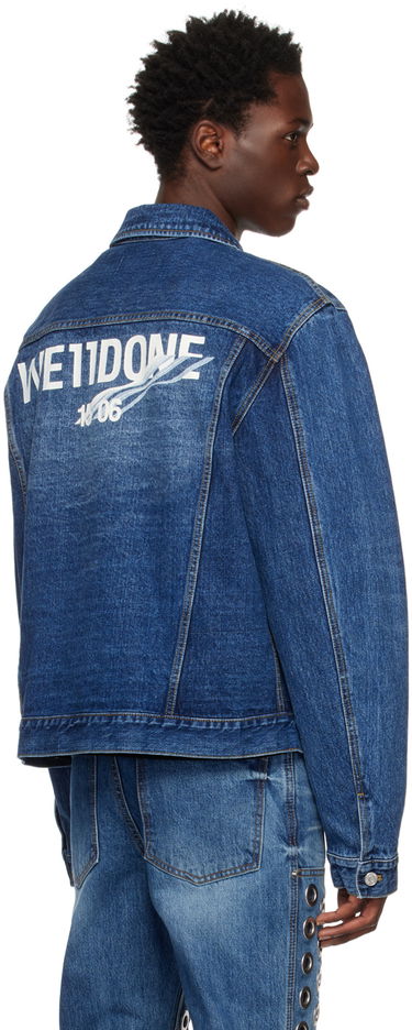 Яке We11done We11done Faded Denim Jacket Синьо | WD-DJ3-22-318-U-BL, 2