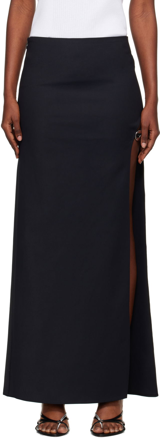 Coperni Garter Belt Maxi Skirt
