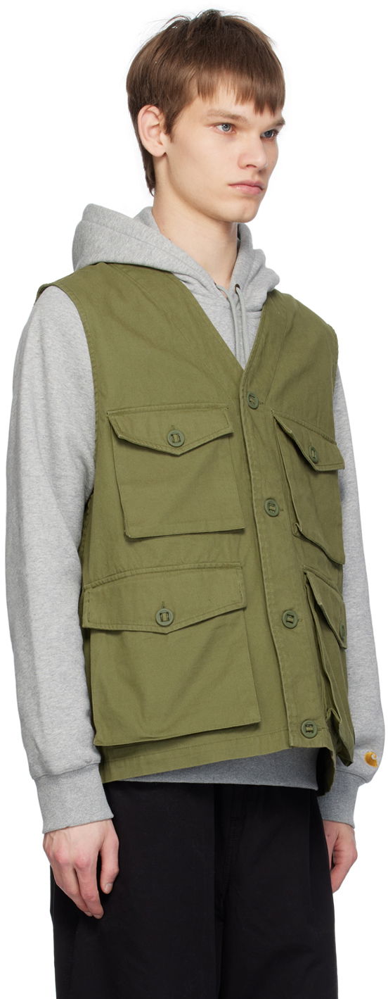 Жилетка Carhartt WIP Work In Progress Utility Pocket Vest Зелено | I032980, 1