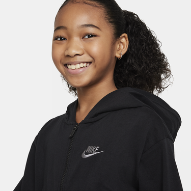 Суитчър Nike Sportswear Full-Zip Hoodie Черно | FN8595-010, 2