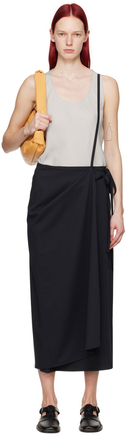 Дамска чанта LEMAIRE Lemaire Midi Wrap Skirt Жълто | SK1028 LF1210