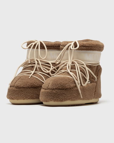 Кецове и обувки Moon Boot Moon Boot ICON Low Fleece Boots Кафяво | 80D1409700-M047, 1