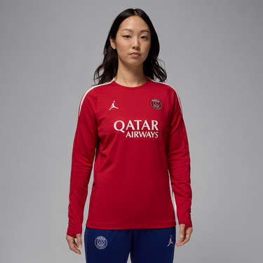 Пуловер Jordan Paris Saint-Germain Strike Dri-FIT Knit Round Neck Soccer Top Червено | HJ2181-660, 1