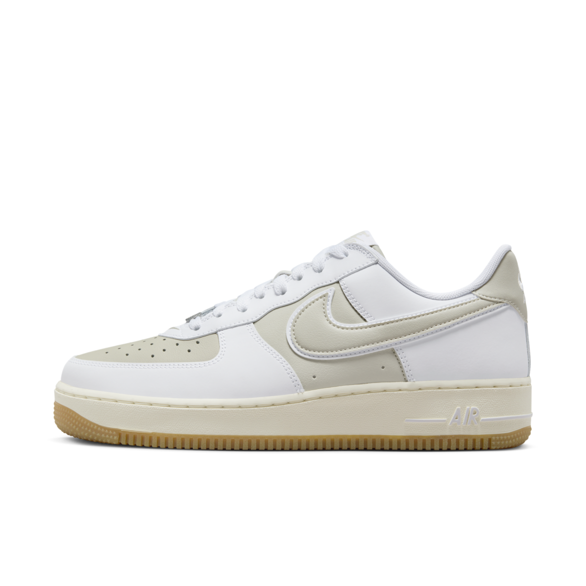 Кецове и обувки Nike Air Force 1 Low "Sail Gum" Сиво | FQ8201-100, 0