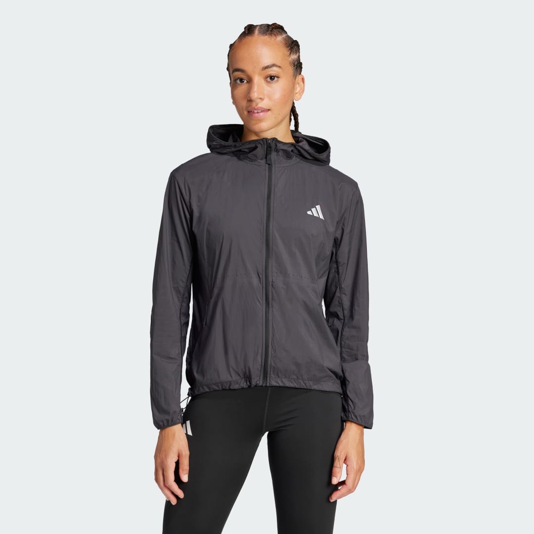 Яке adidas Performance Ultimate Running UV Jacket Черно | JD7791, 0