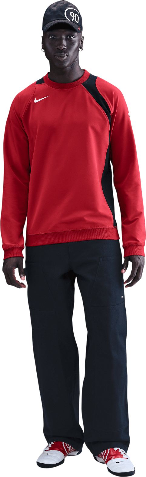 Суитчър Nike Total 90 Repel Top Longsleeve Червено | hq3396-687, 1