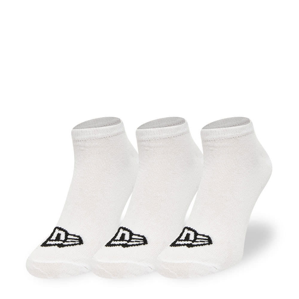 Чорапи New Era Flag Sneaker 3-Pack Бяло | 13113638, 0
