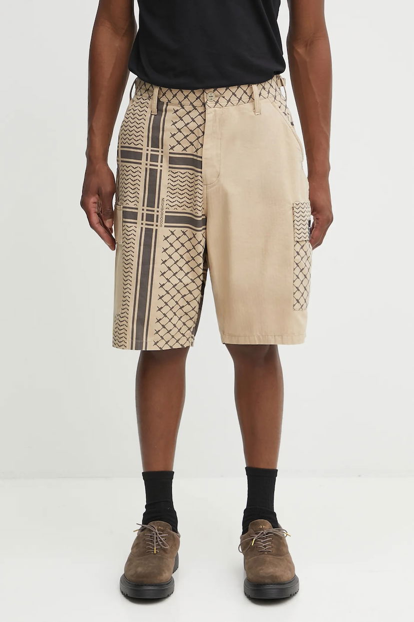 Къси панталони Neighborhood NEIGHBORHOOD  Shemagh BDU Short Pants Бежово | 251UTNH.PTM02