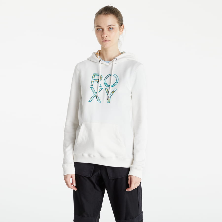 Суитчър Roxy Right On Time Hoodie Бяло | ERJFT04515, 0
