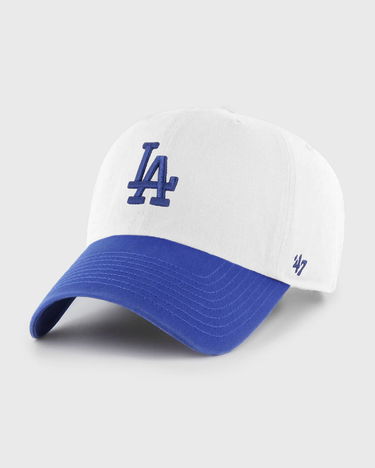 Шапка с козирка Sporty & Rich LA Dodgers Two-Tone Clean Up Baseball Cap Бяло | AC060627668WH46, 1