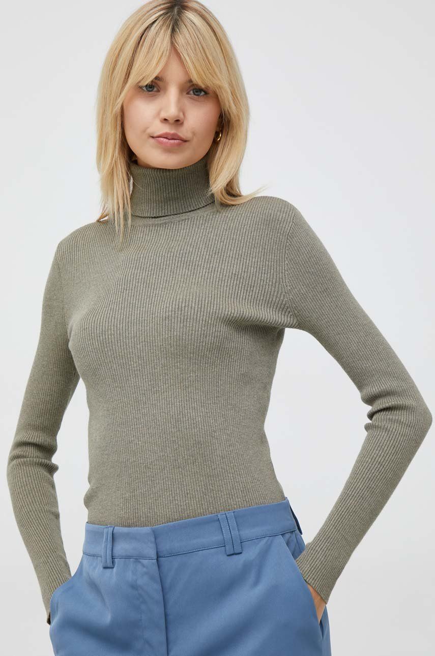 Пуловер Polo by Ralph Lauren Lauren Ralph Lauren Lightweight Turtleneck Sweater Зелено | 200643398, 0