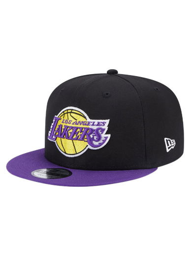 Шапка с козирка New Era LA Lakers Team Side Patch 9FIFTY Snapback Cap Черно | 60364386