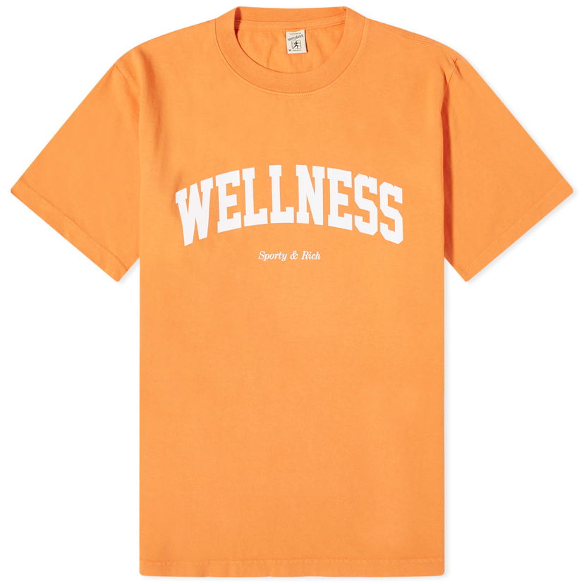 Тениска Sporty & Rich Wellness Ivy T-Shirt Оранжево
 | TSAW2357SQ