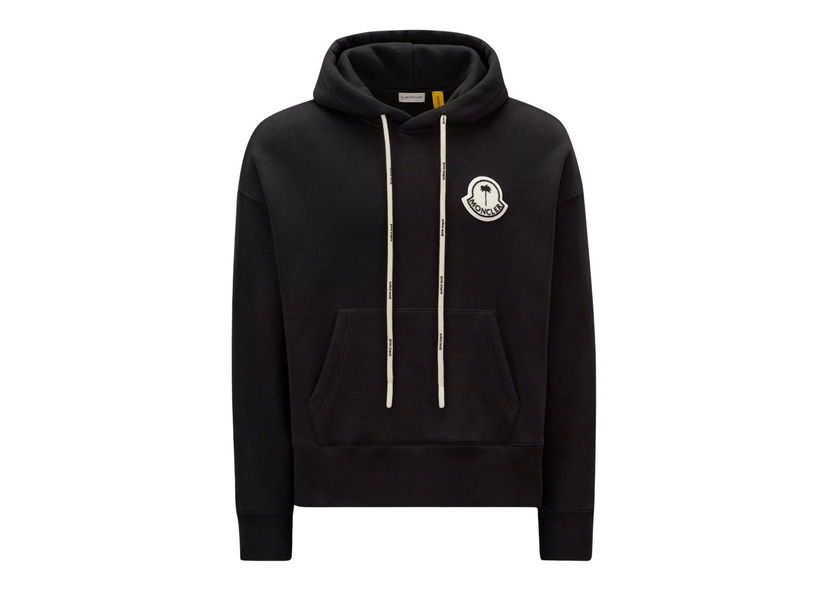 Суитчър Moncler x Palm Angels Logo Hoodie Черно | H209L8G00007M2513999
