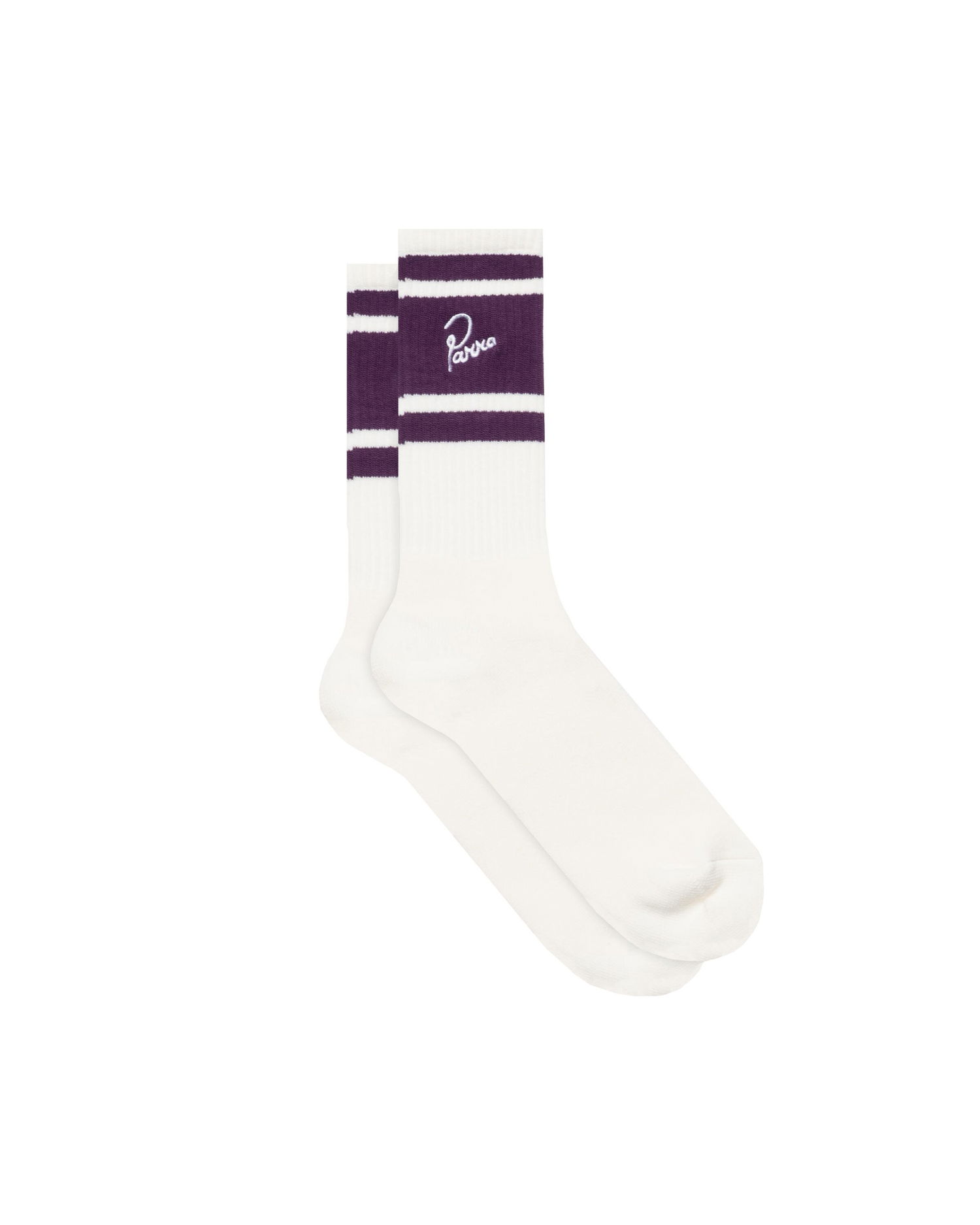 Чорапи By Parra Parra Signature Striped Crew Socks Бяло | 53465, 0