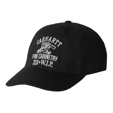 Шапка с козирка Carhartt WIP Cabinetry Cap Черно | I034749_5, 0