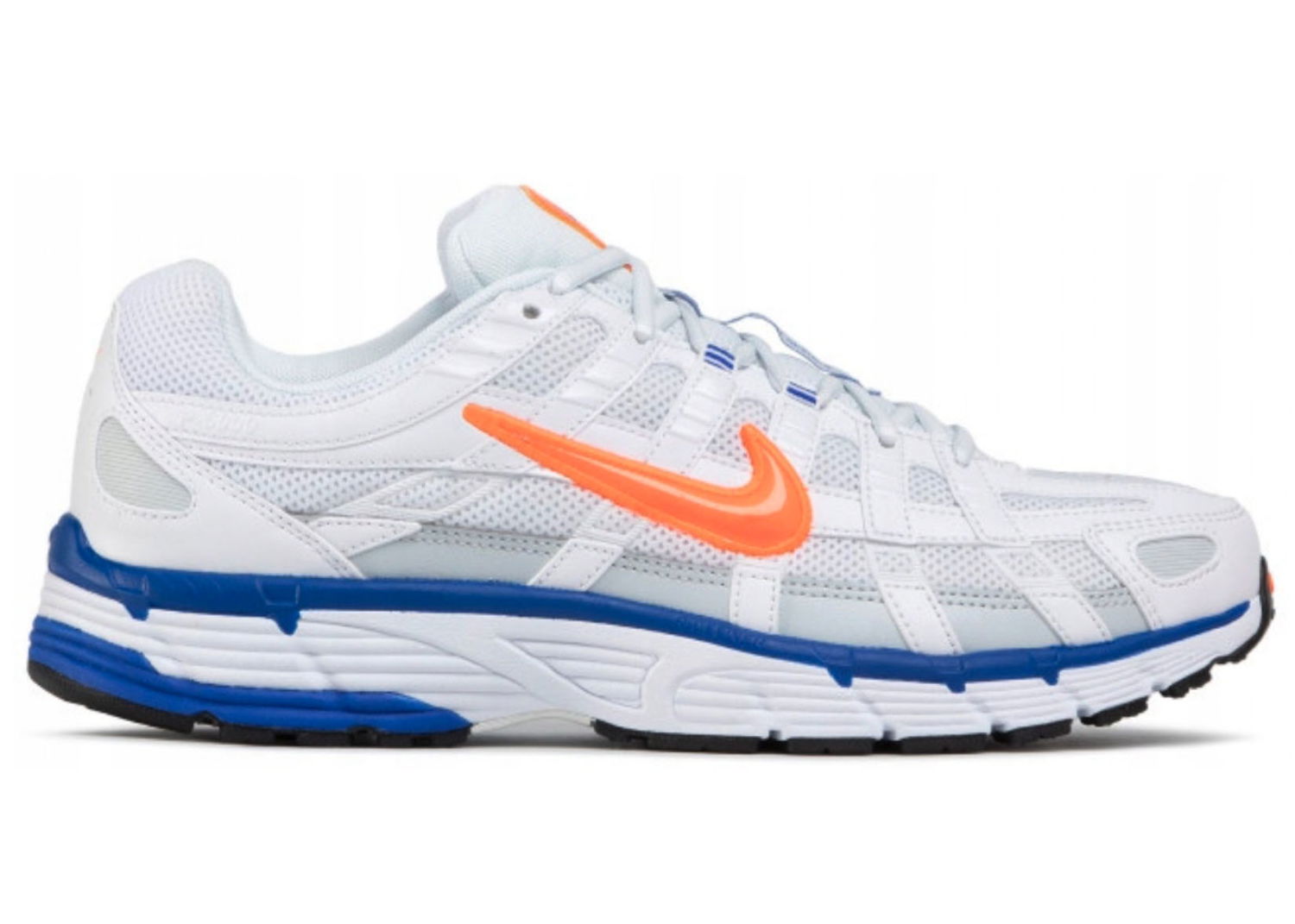 Кецове и обувки Nike P-6000 White Crimson Racer Blue Синьо | CT3439-100, 0