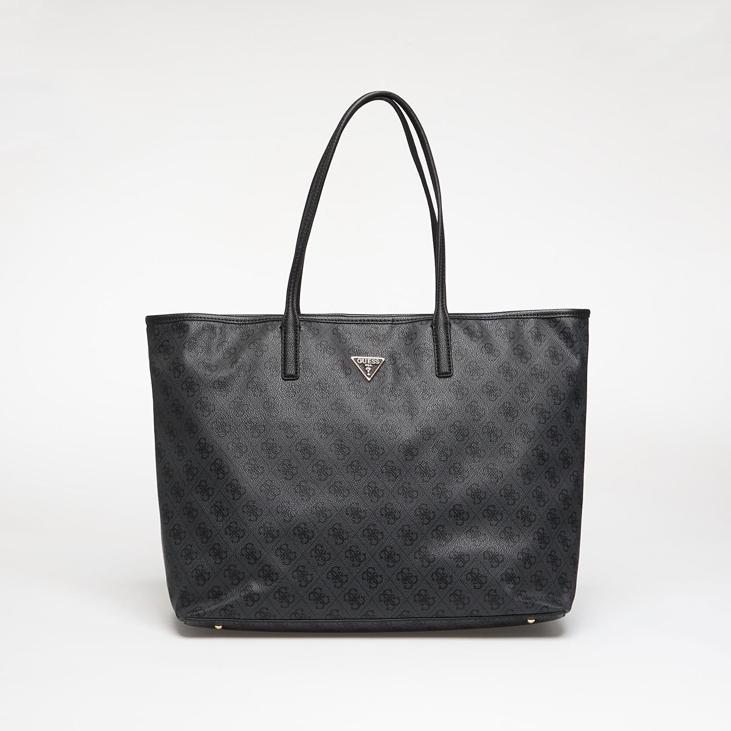 Голяма пазарска чанта GUESS GUESS Eco Victtoria Large 2 In 1 Tote Черно | HWESG951429-CLO, 0