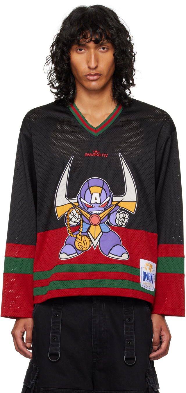 Robo Hockey Jersey T-shirt