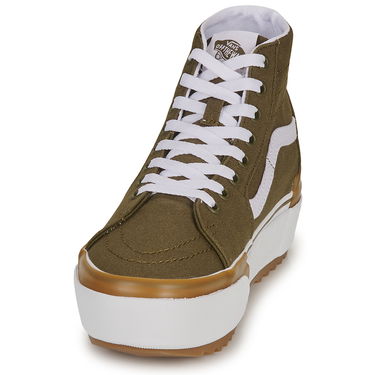 Кецове и обувки Vans Sk8-Hi Tapered Stacked "Canvas Dark Olive" W Кафяво | VN0005U2DOL1, 2