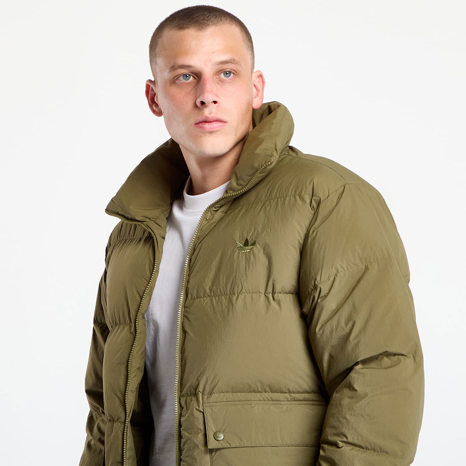 Пухо яке adidas Originals adidas Originals Faux Down Puffer Jacket Зелено | JW5817, 1