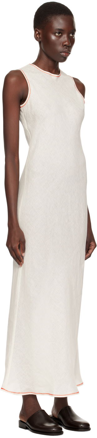 Pокля Baserange Baserange Dydine Maxi Dress Бяло | DRDY-SL-SU24, 1