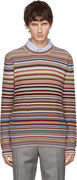Signature Stripe Crew Neck Sweater