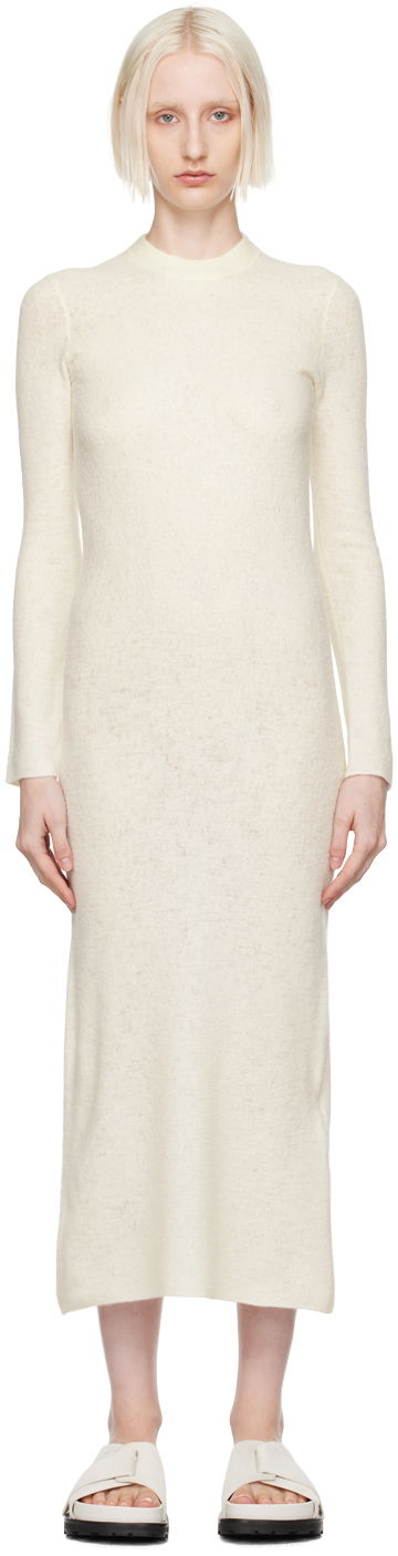 Pокля Jil Sander Layered Maxi Dress Бяло | J02FV0103_JTN367, 0