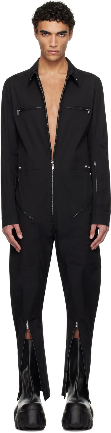 Комбинезон Rick Owens Rick Owens Hollywood Headon Jumpsuit Черно | RU01E5559 TE, 0