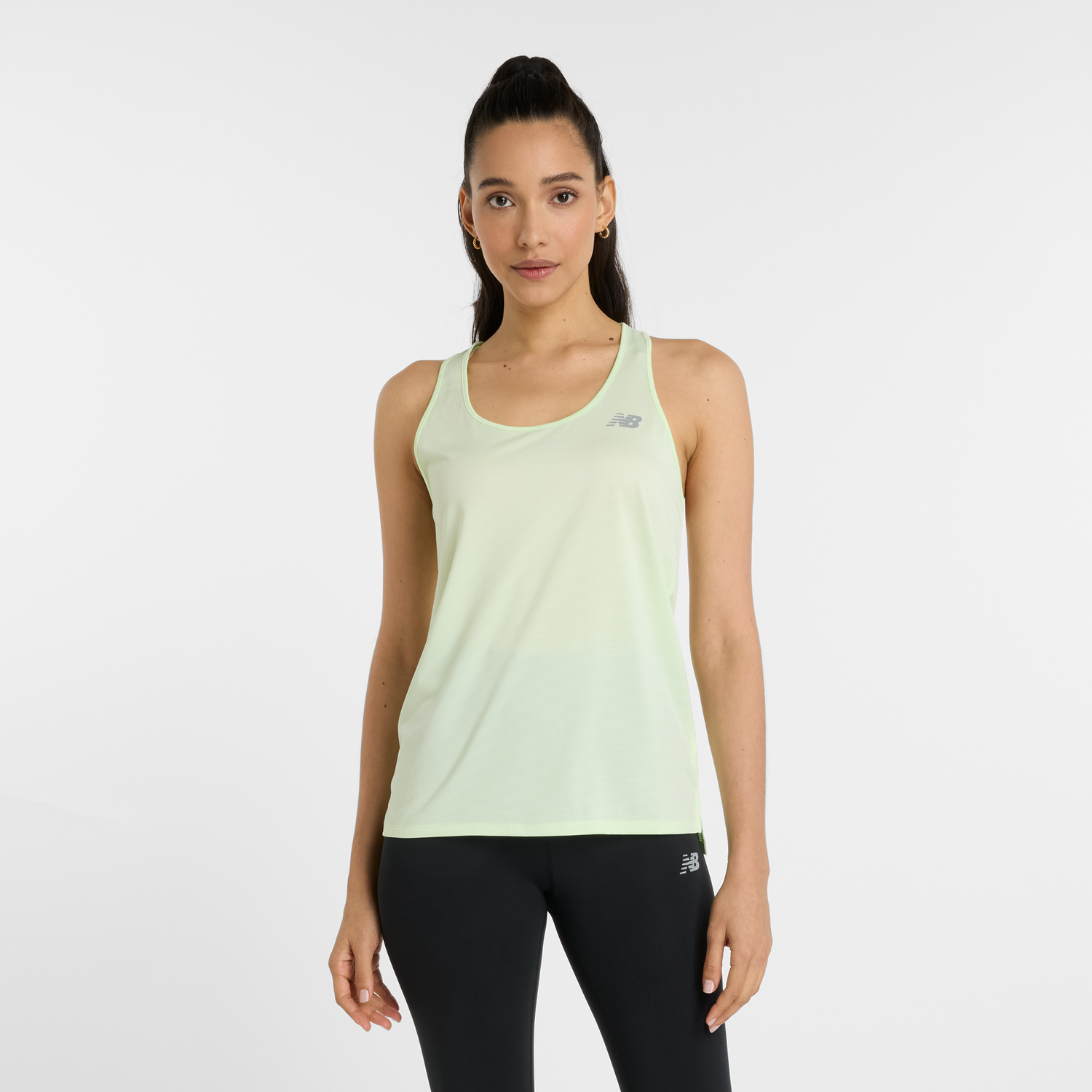 Потник New Balance Women's Mint Running Tank Top Зелено | NBWT41220MEW, 0