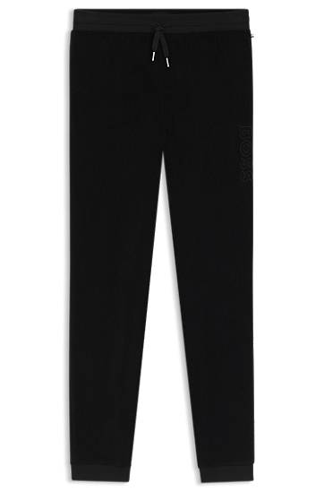Cotton-blend Joggers with Embroidered Logo