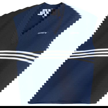 Пуловер adidas Originals Women's Knit Vest Тъмно синьо | JJ3485, 1