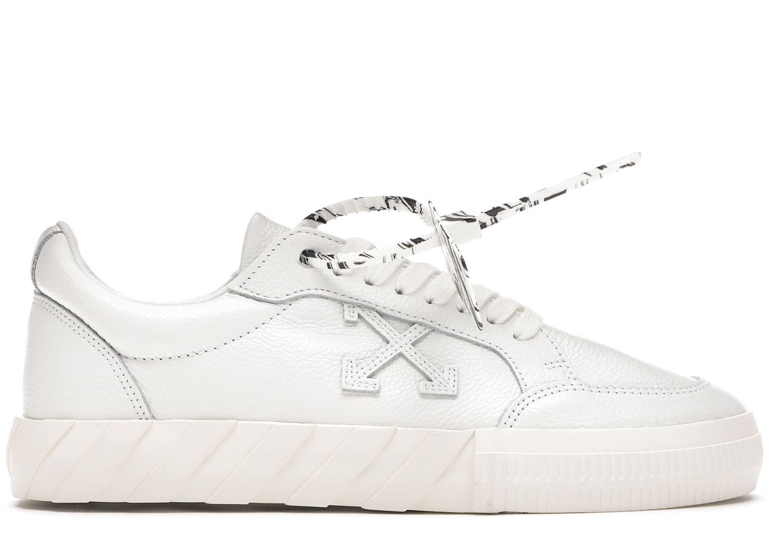 Кецове и обувки Off-White Low Vulc "White" Бяло | OMIA085F20LEA0030101, 0