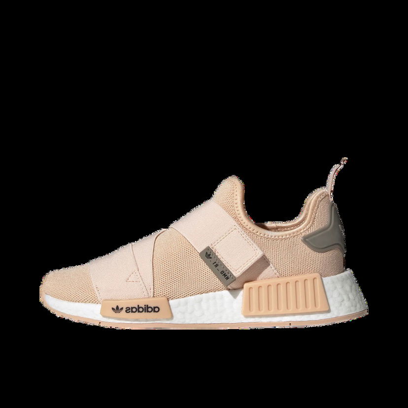 Кецове и обувки adidas Originals NMD_R1 Strap Бежово | gw9469