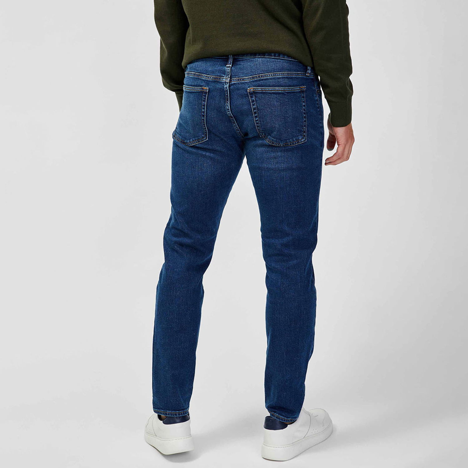 Дънки GAP Denim Pants Straight Dark Wash Indigo Синьо | 413719-00, 1