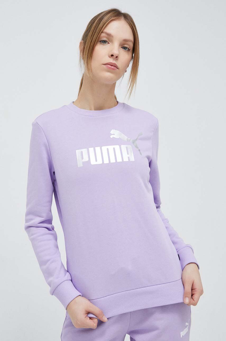 Суитчър Puma Sweatshirt Лилаво | 673650, 0