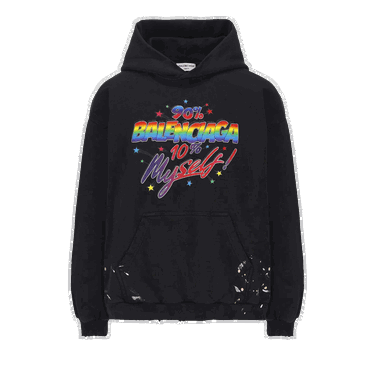 Суитчър Balenciaga Hoodie Черно | 697874 TMVH4 0105, 0