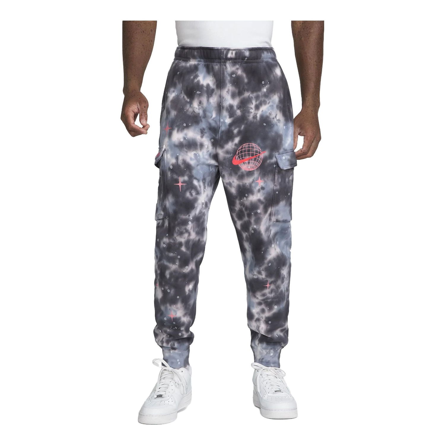 Карго панталони Nike Club Space Wave Cargo Pants Сиво | FB9041-410, 0