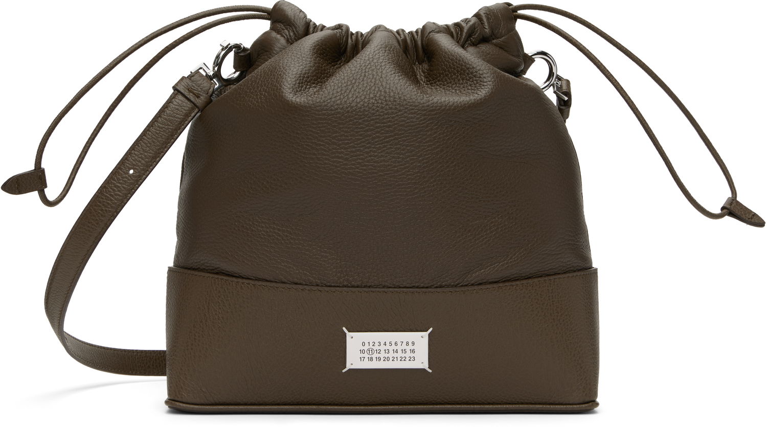 Раница Maison Margiela Drawstring Small Backpack Кафяво | SB2WA0011 P7245, 0