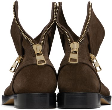 Облекло JW Anderson JW Anderson Suede Biker Boots Кафяво | BT0102-LA0240, 1