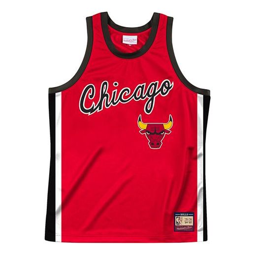 Потник Mitchell & Ness Chicago Bulls Jersey Червено | TTNKLG18056-CBU-S-CAR75, 0