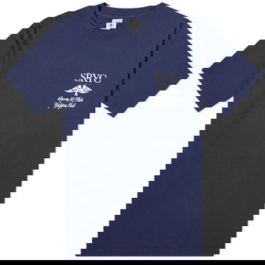 Тениска Sporty & Rich Yacht Club T-Shirt Тъмно синьо | TS882NA, 0