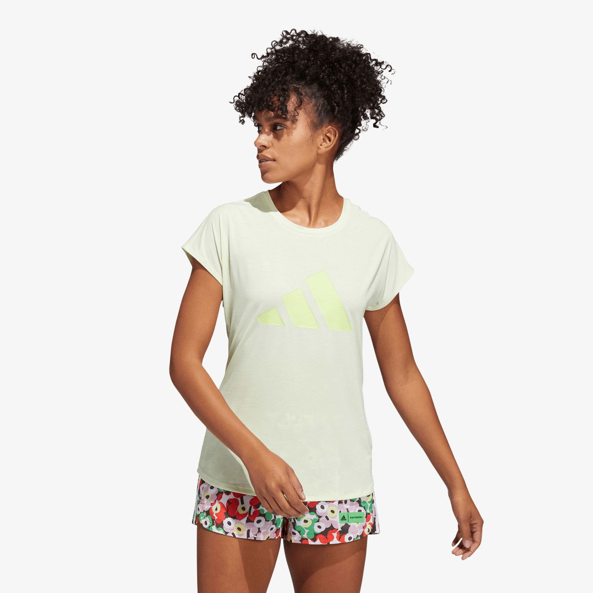 Тениска adidas Originals Training Short Sleeve T-Shirt Зелено | HD9573, 0