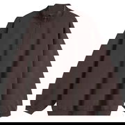 Boyfriend Fleece Slouchy Turtleneck Pullover