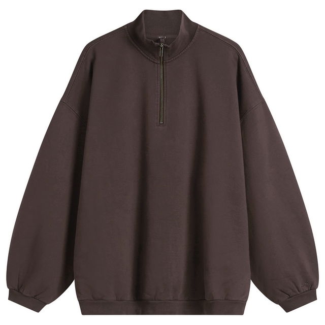 Boyfriend Fleece Slouchy Turtleneck Pullover